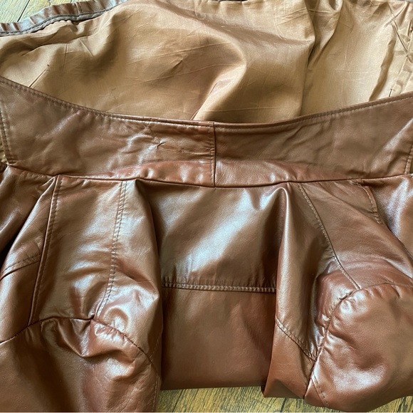 Vintage 70’s Men’s Sears Leather Jacket - Picture 12 of 16